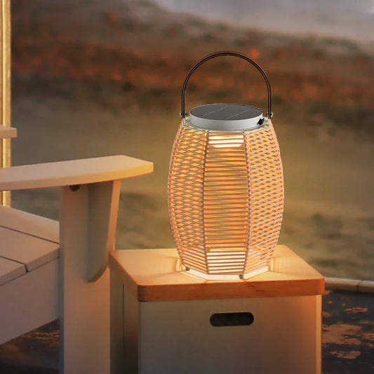 Outdoor Lights Courtyard Lights Villa Garden Lights Waterproof Modern Simple Patio Atmosphere Lights Solar Lights Woven Lights